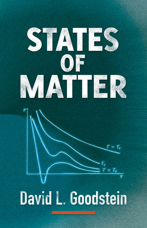 Book cover of States of Matter (Dover Books on Physics)