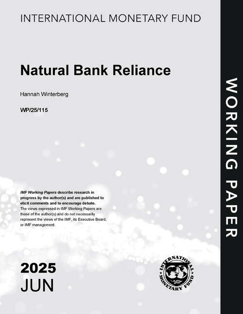 Book cover of Natural Bank Reliance