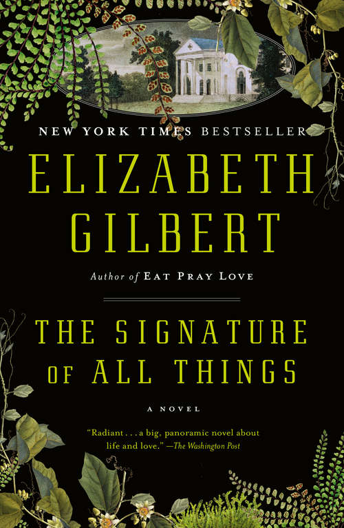 Book cover of The Signature of All Things