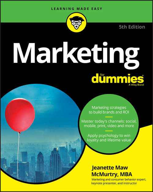 Book cover of Marketing For Dummies