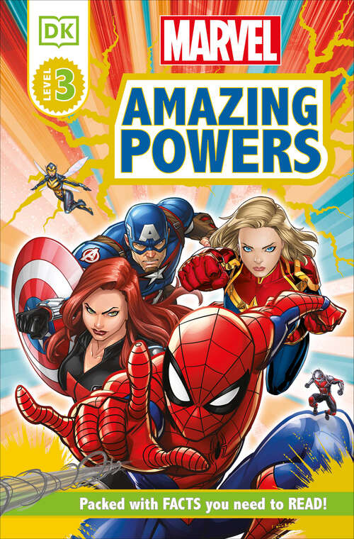 Book cover of Marvel Amazing Powers (DK Readers Level 2)