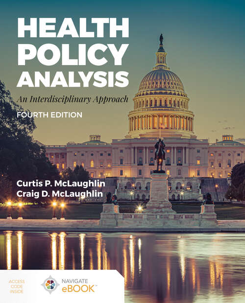 Book cover of Health Policy Analysis: An Interdisciplinary Approach