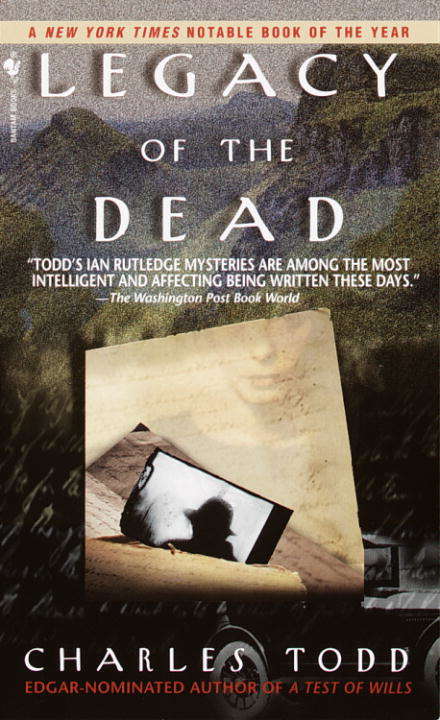 Book cover of Legacy of the Dead (Inspector Ian Rutledge #4)