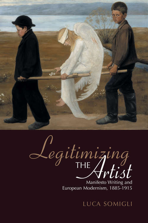 Book cover of Legitimizing the Artist