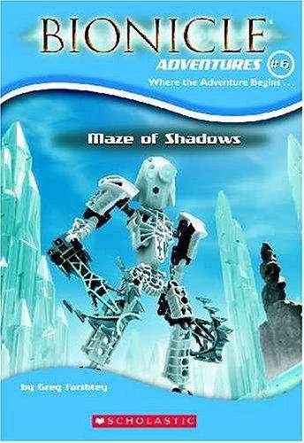 Book cover of Maze of Shadows (Bionicle Adventures #6)
