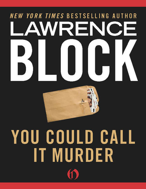 Book cover of You Could Call It Murder