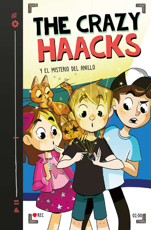 Book cover of The Crazy Haacks y el misterio del anillo (Serie The Crazy Haacks: Volumen 2)