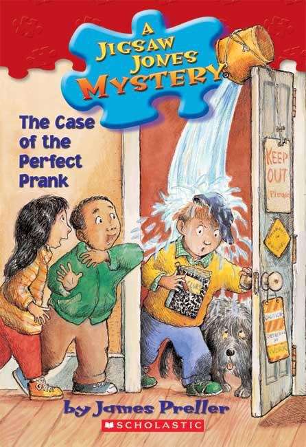 Book cover of The Case of the Perfect Prank (Jigsaw Jones Mystery #23)