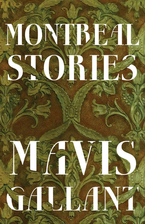 Book cover of Montreal Stories