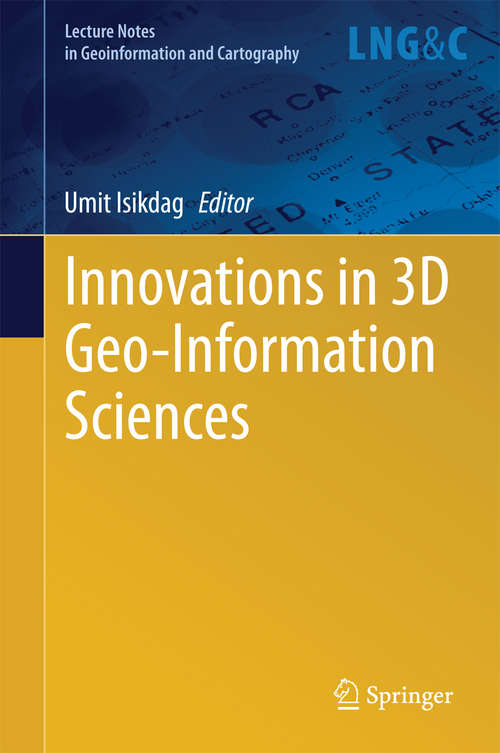 Book cover of Innovations in 3D Geo-Information Sciences