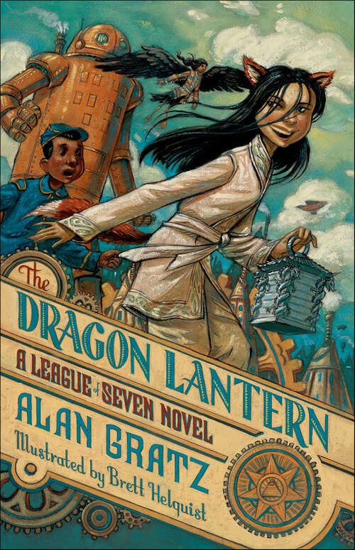 Book cover of The Dragon Lantern (The League of Seven)