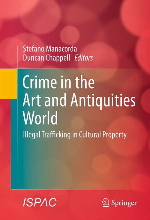 Book cover of Crime in the Art and Antiquities World