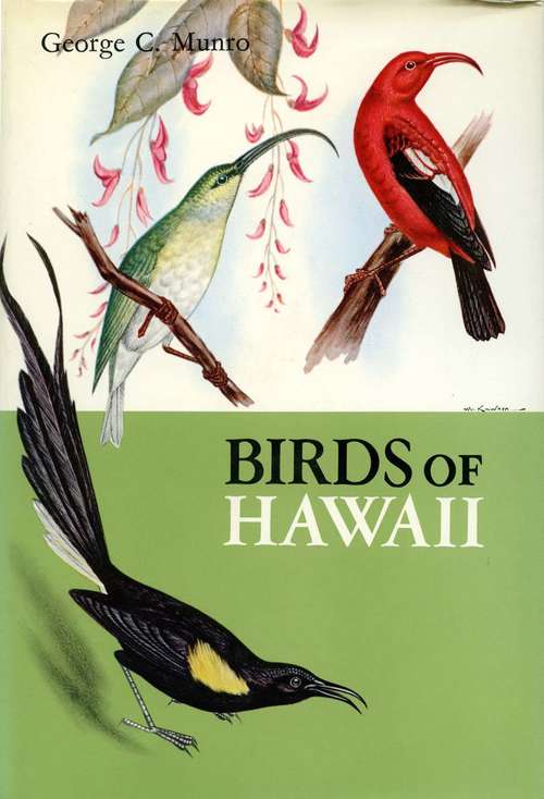 Book cover of Birds of Hawaii