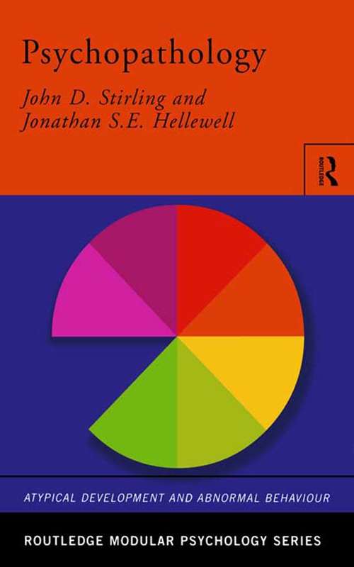 Psychopathology (Routledge Modular Psychology)