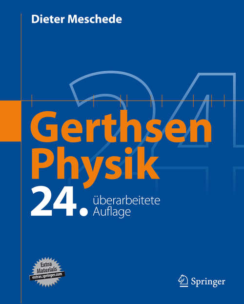 Book cover of Gerthsen Physik