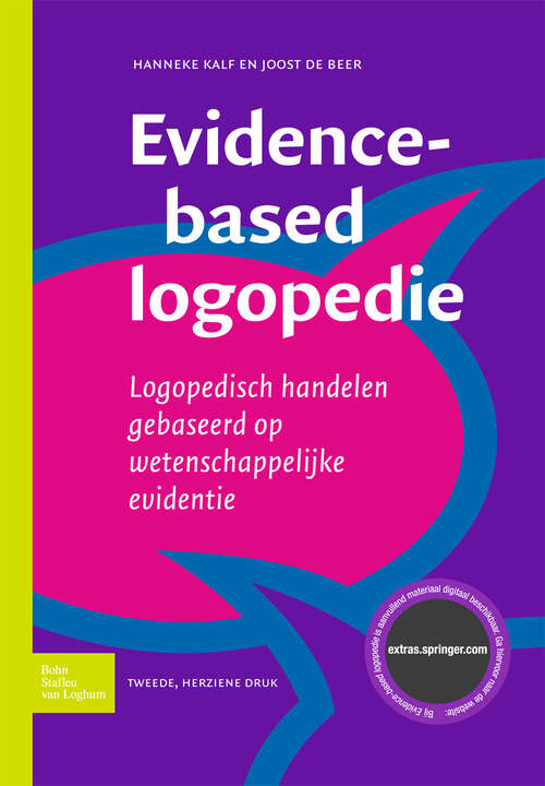 Book cover of Evidence-based logopedie