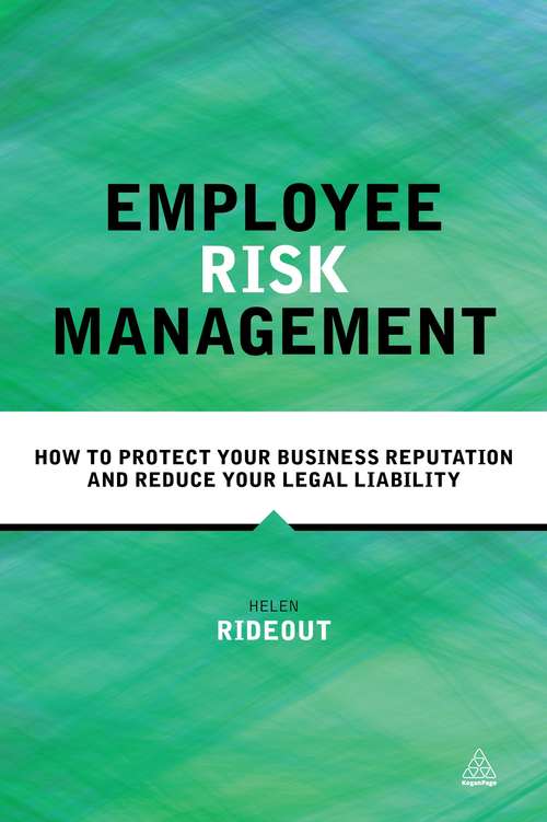 Book cover of Employee Risk Management