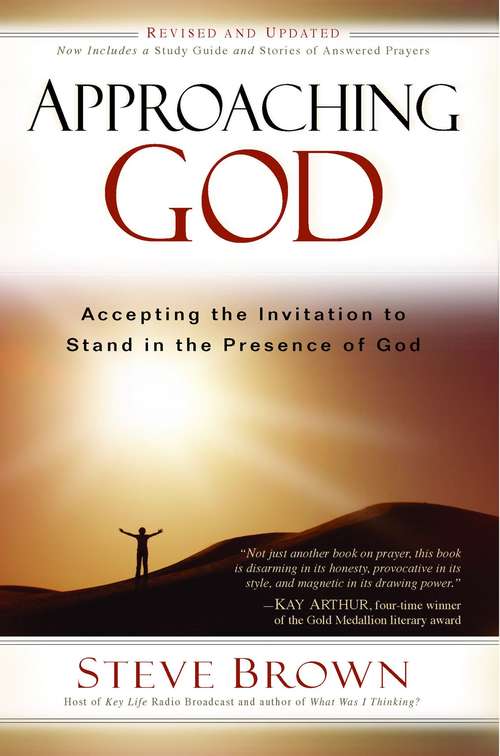 Book cover of Approaching God