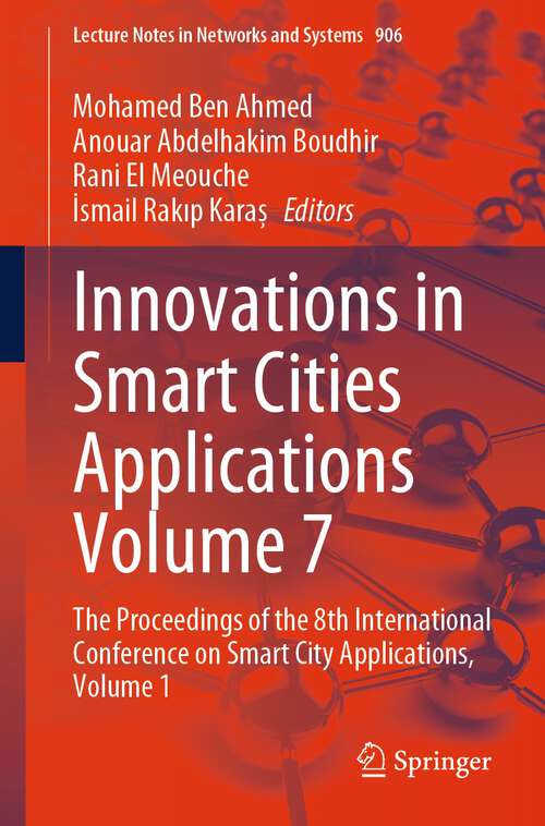 Cover image of Innovations in Smart Cities Applications Volume 7