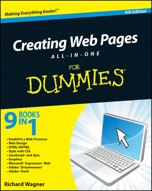 Book cover of Creating Web Pages All-in-One For Dummies, 4th Edition