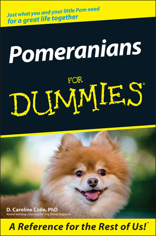 Book cover of Pomeranians For Dummies