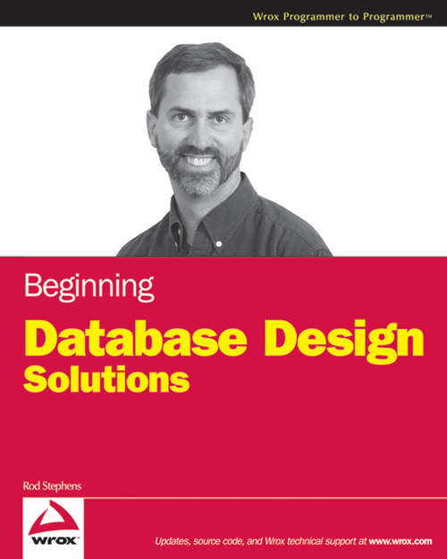 Book cover of Beginning Database Design Solutions