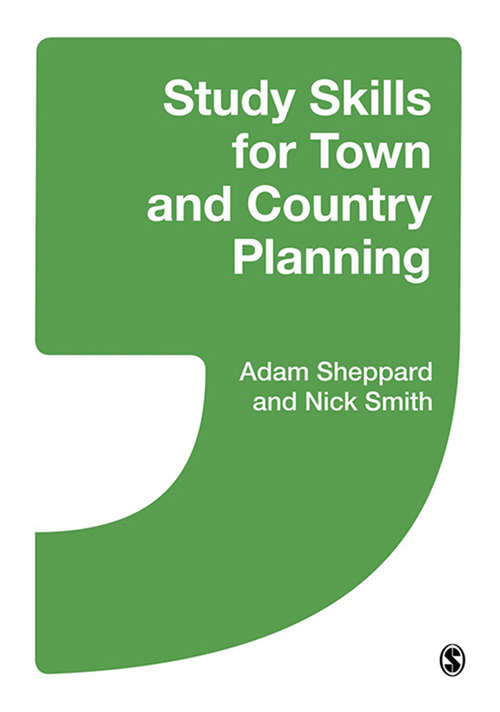 Book cover of Study Skills for Town and Country Planning
