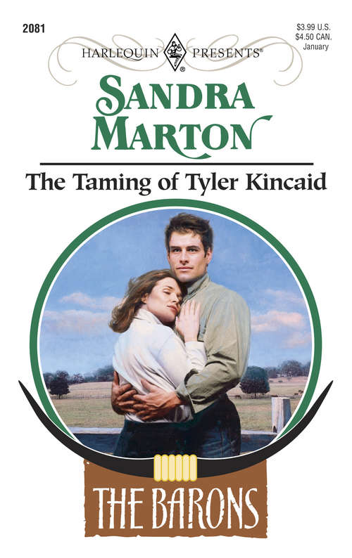 Book cover of The Taming of Tyler Kincaid