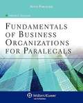 Fundamentals of Business Organizations for Paralegals (3rd Edition)