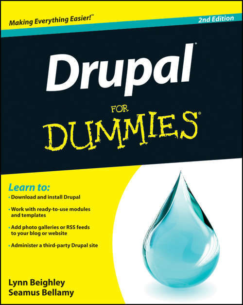 Book cover of Drupal For Dummies