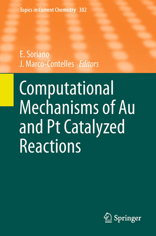 Book cover of Computational Mechanisms of Au and Pt Catalyzed Reactions
