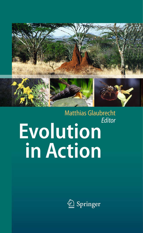 Book cover of Evolution in Action