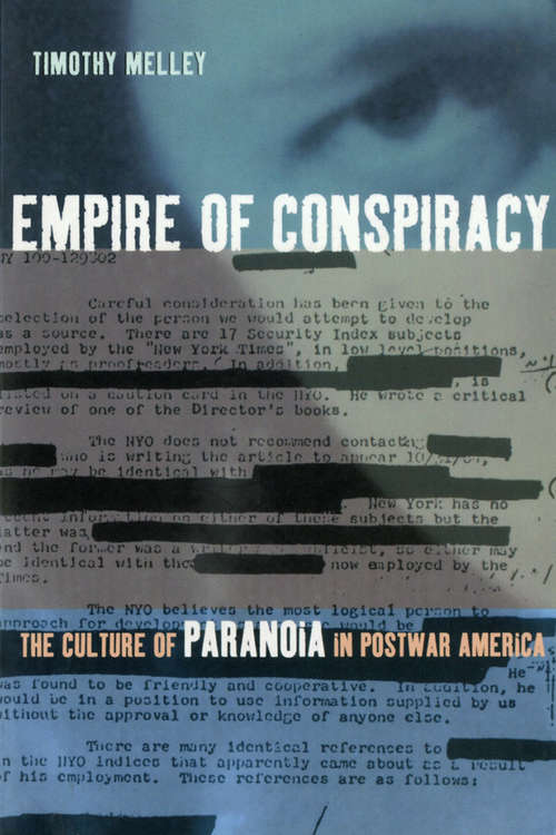 Book cover of Empire of Conspiracy: The Culture of Paranoia in Postwar America