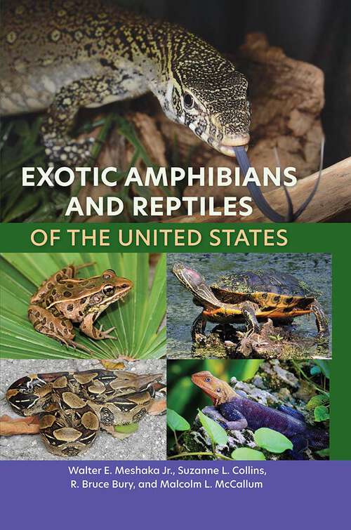 Book cover of Exotic Amphibians and Reptiles of the United States (1)