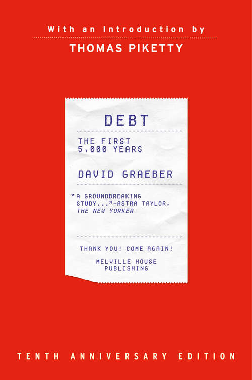 Book cover of Debt - Updated and Expanded: The First 5,000 Years