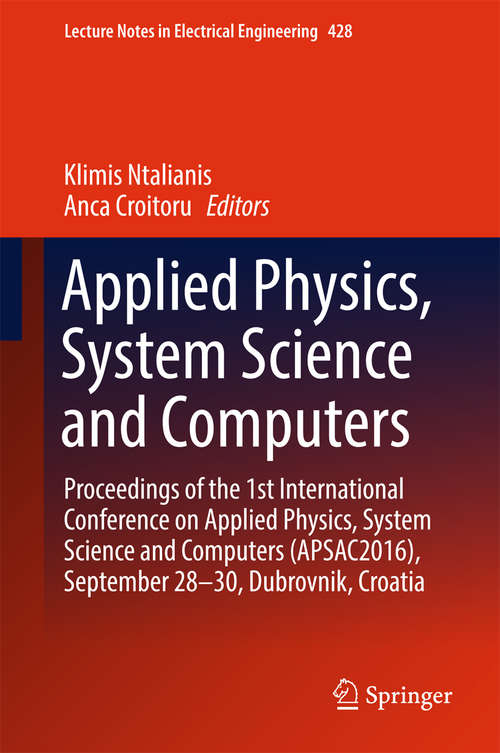 Book cover of Applied Physics, System Science and Computers