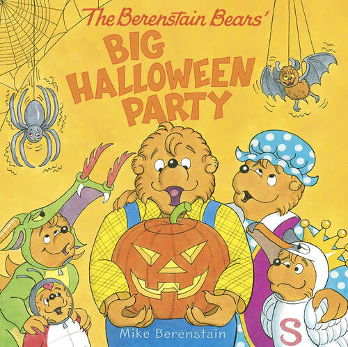 Book cover of The Berenstain Bears' Big Halloween Party (Berenstain Bears)