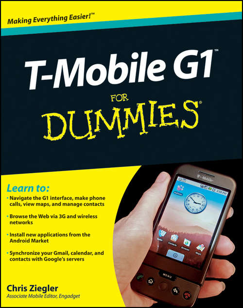 Book cover of T-Mobile G1 For Dummies