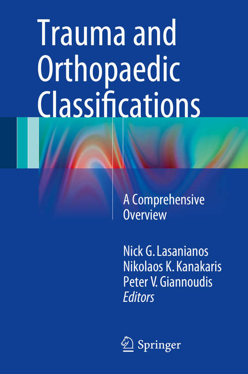 Book cover of Trauma and Orthopaedic Classifications