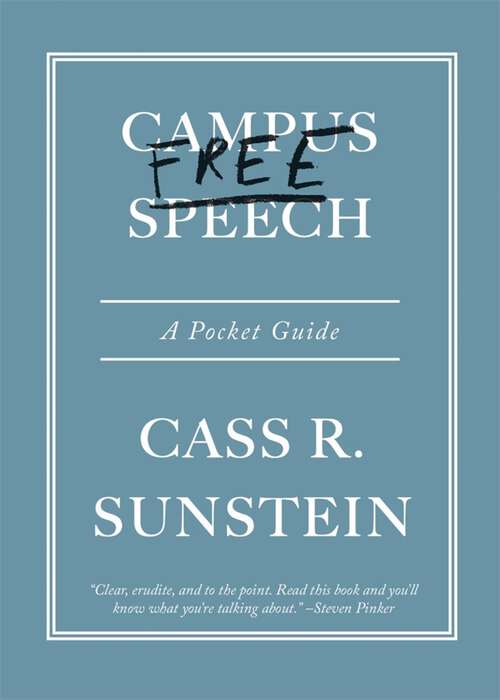 Book cover of Campus Free Speech: A Pocket Guide