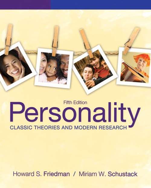 Book cover of Personality: Classic Theories and Modern Research (Fifth Edition)
