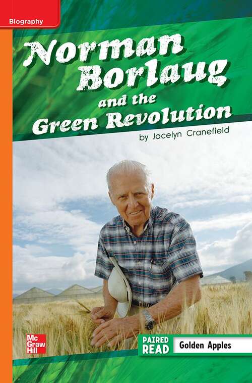 Book cover of Norman Borlaug and the Green Revolution