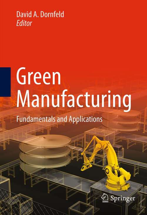 Book cover of Green Manufacturing