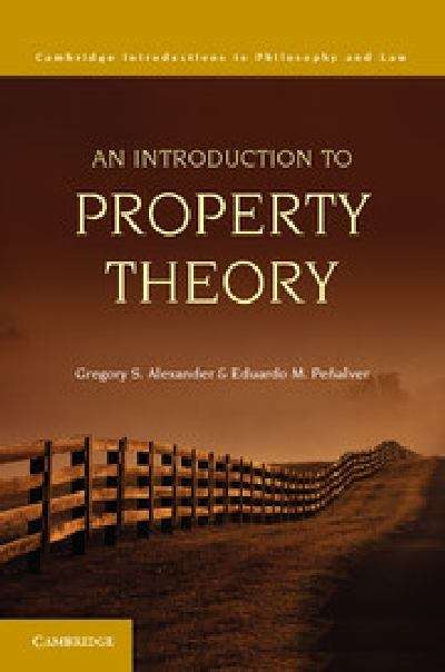 Book cover of An Introduction to Property Theory