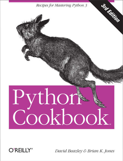 Book cover of Python Cookbook