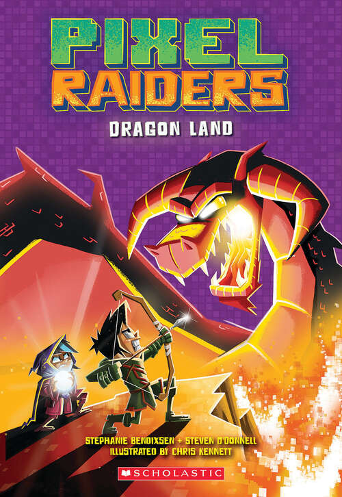 Book cover of Dragon Land (Pixel Raiders #2)