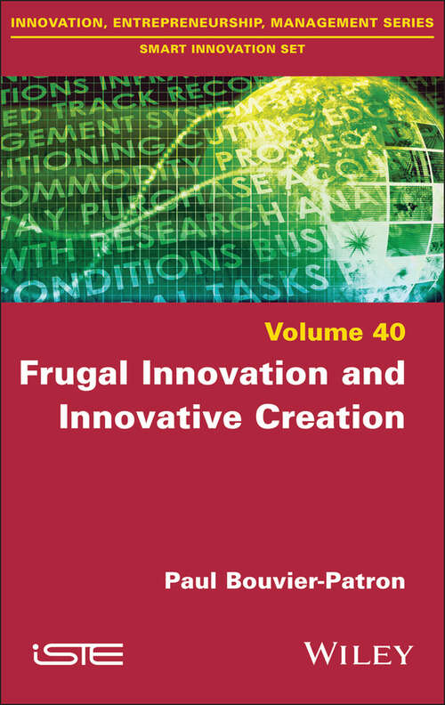 Book cover of Frugal Innovation and Innovative Creation