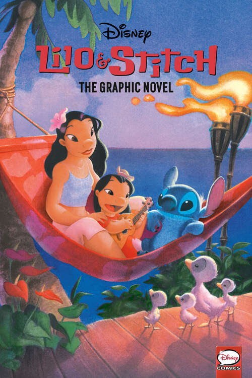 Book cover of Disney Lilo & Stitch: The Graphic Novel