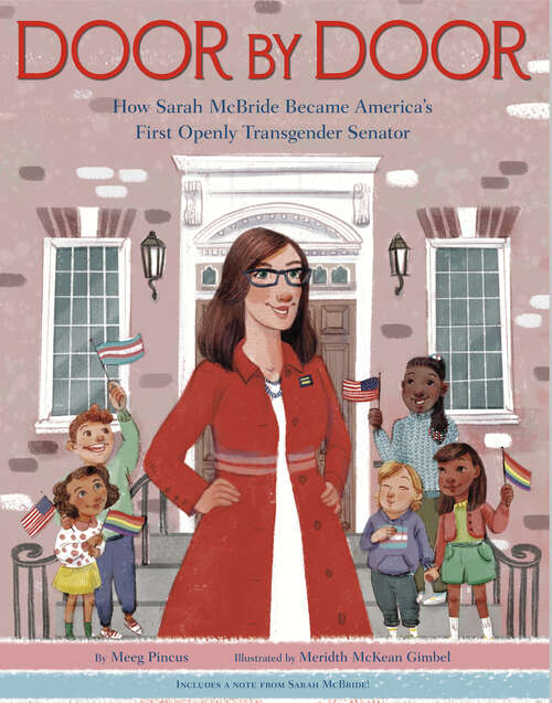 Book cover of Door by Door: How Sarah McBride Became America's First Openly Transgender Senator