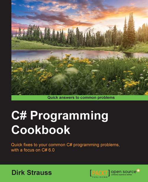 Book cover of C# Programming Cookbook